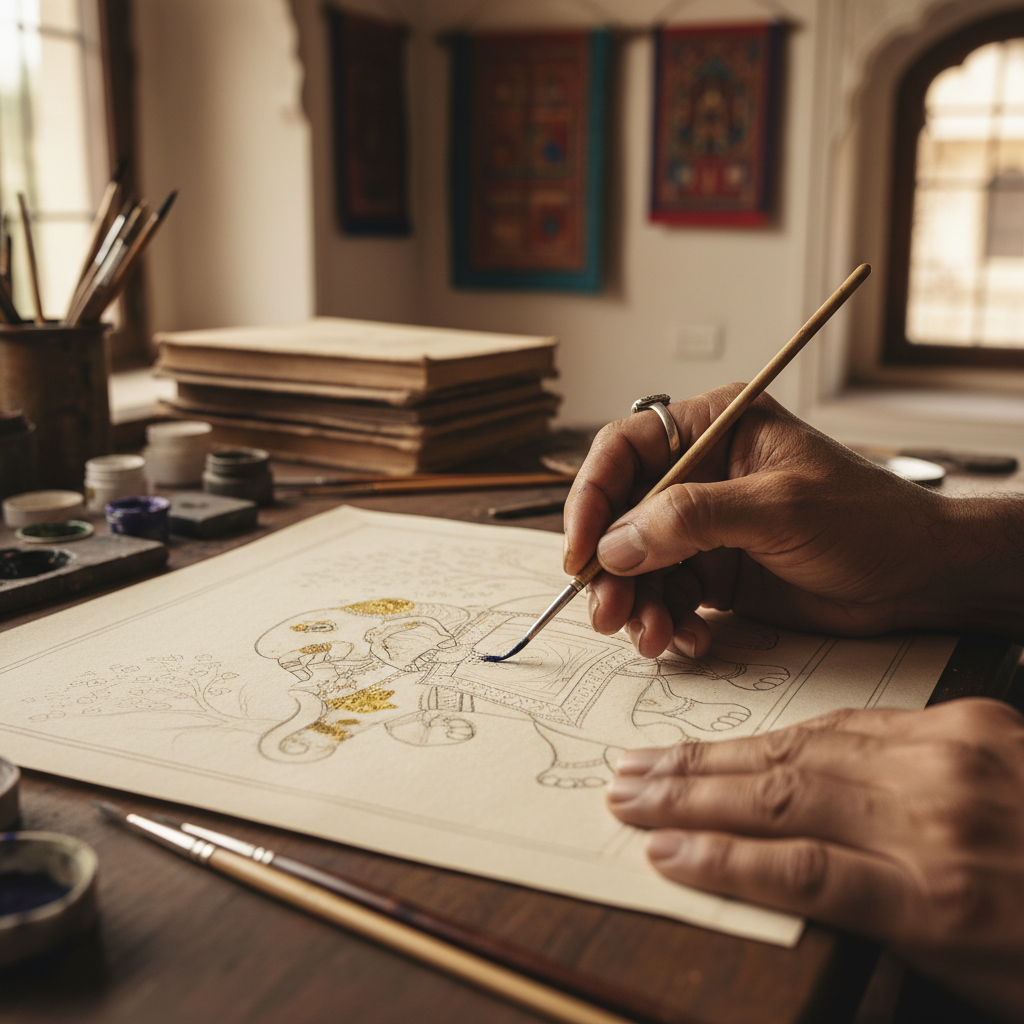 The Miniature Painters of Mewar: A Lineage Still in Practice